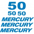 Mercury 50 HP Boat Motor Decal/Sticker!